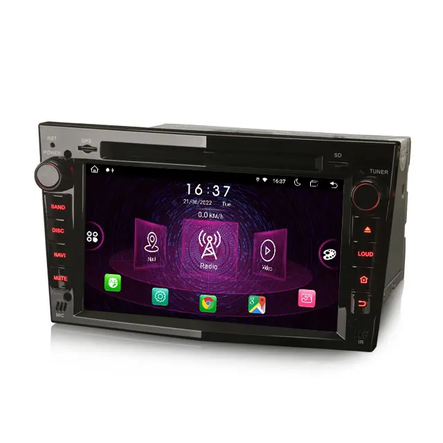 Erisin ES8960PB 7 дюймов IPS Android 11 передний бампер автомобиля dvd-плеер для Opel Vauxhall Опель Astra Corsa Zafira с CarPlay & Авто GPS 4G DAB +