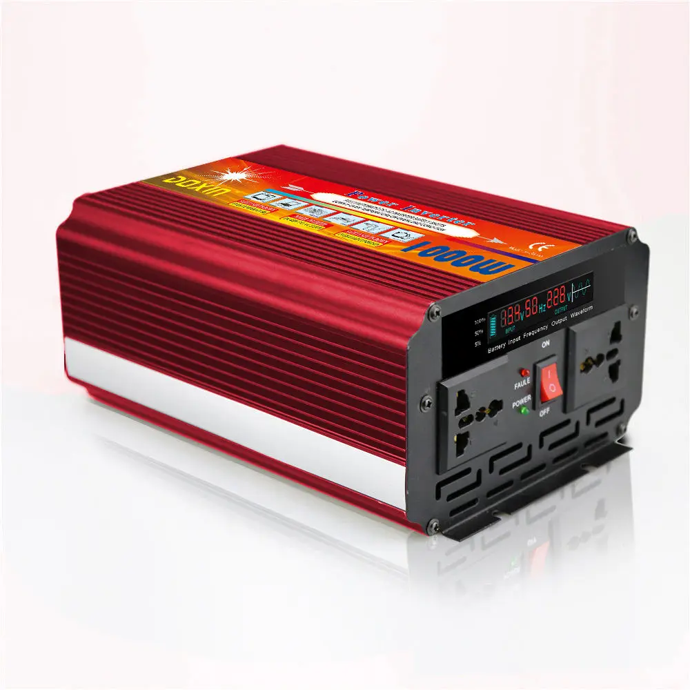 Трансформатор SHENPU, модифицированный волновой инвертор от 24 В до 110 В, 220 В, 1000 Вт, Инверторы питания