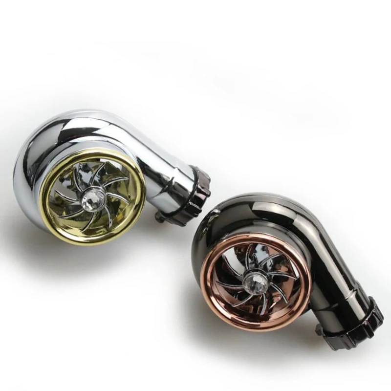 Car Air Freshener Turbo  Conditioning air outlet air freshener rotating design car perfume solid aromatherapy ornaments