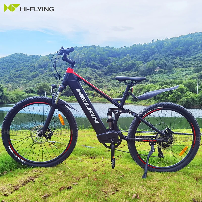 EU/UK Быстрая доставка Прямая поставка Полный подвесной 27 5 дюймовый E-bike E-Bike для взрослых E-mtb Электрический горный велосипед