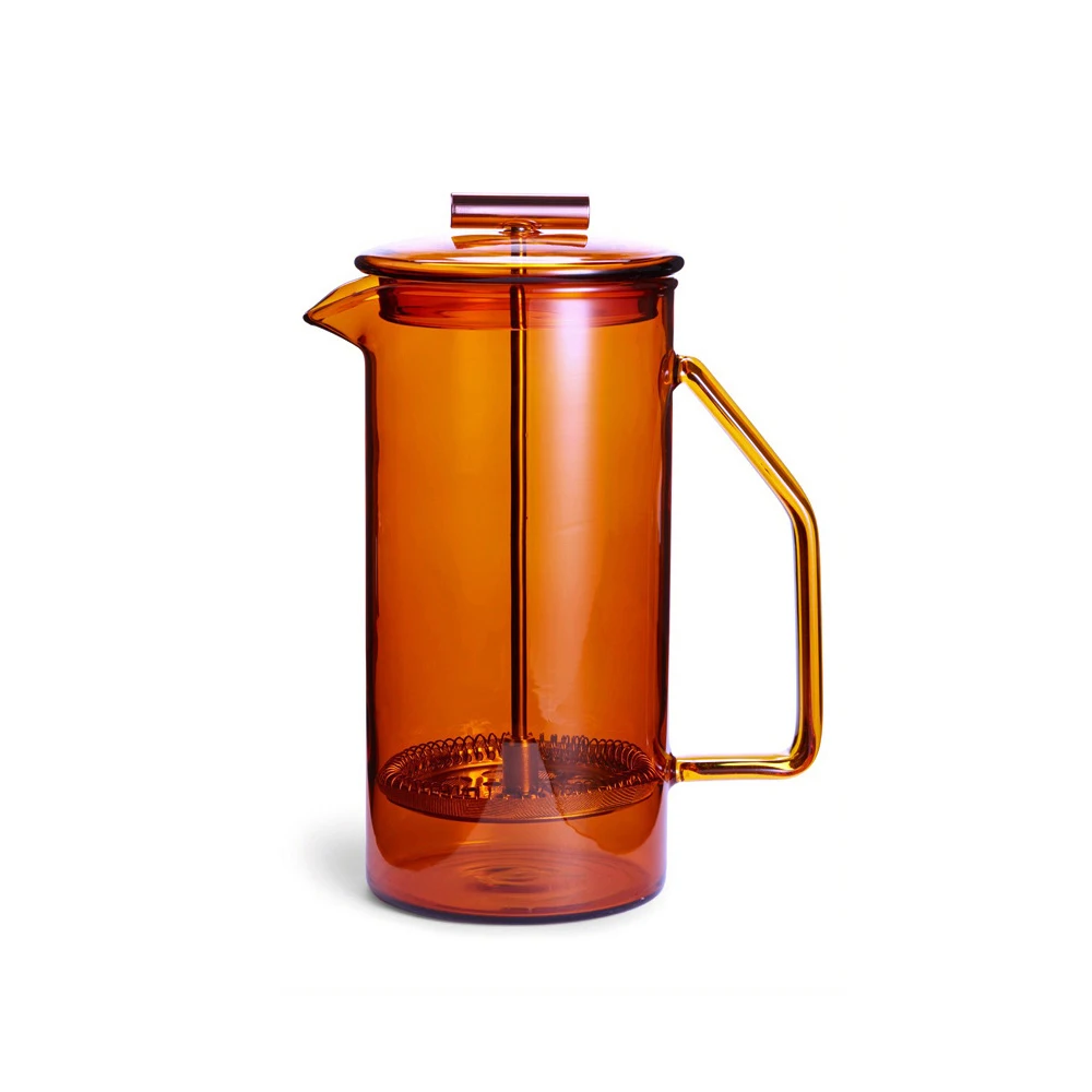 French Press side with handle Coffee Stainless Steel Bottom Brews Coffee Large capacity 800ml