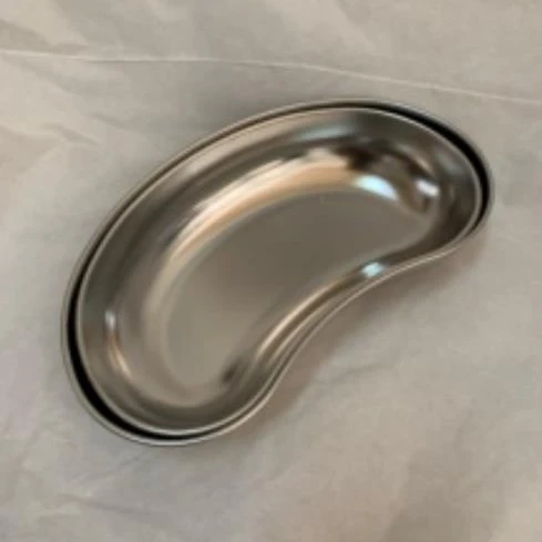 high quality hot sale surgical basis Medium deep type big model 304 stainless steel Kidney dish with cheap price for hospital