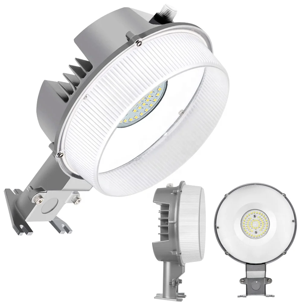 42W 5000K Farmhouse LED Barn Lamp Dusk to Dawn Outdoor Lighting IP65 Waterproof Area Street Light Warehouse Security Flood Light