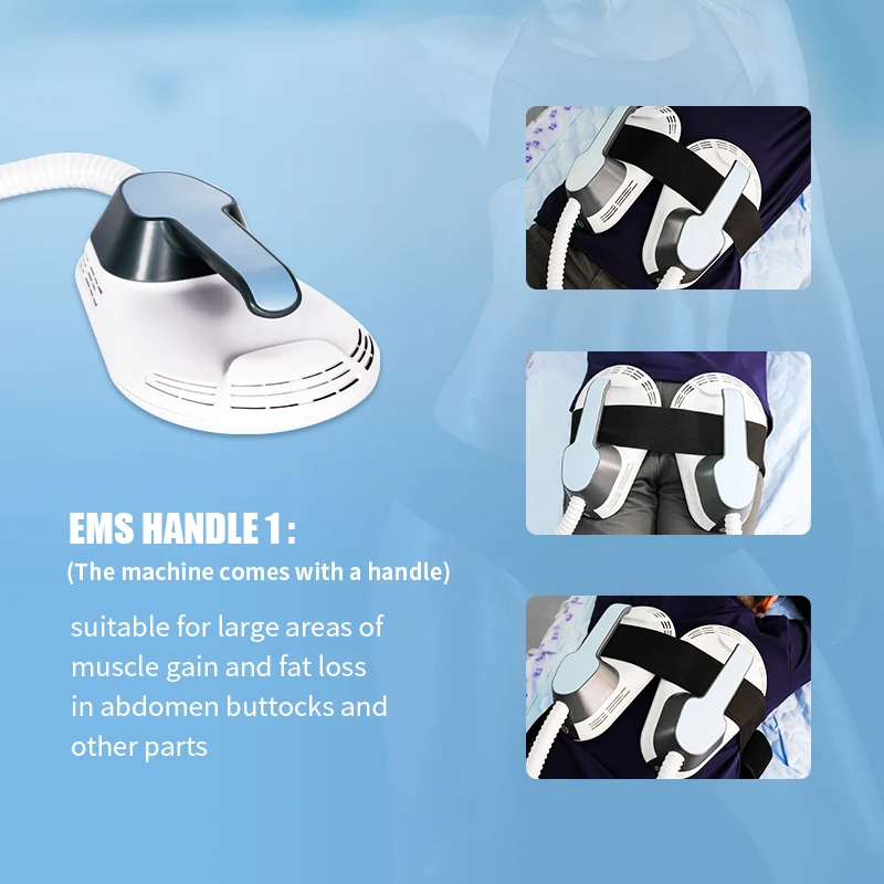 Portable 3 handles pelvic chair hip lifting body slim weight loss butt lift emslim zero 13 tesla ems body sculpt machine