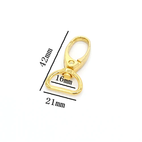
New product double rose gold stainless steel swivel snap hooks 