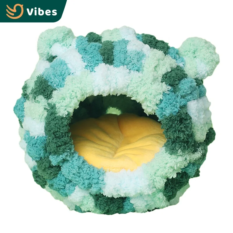 Winter Special New Design Warm Birds Nest Pad Hanging Bird Sleep Cotton Nest Parrot Hanging House