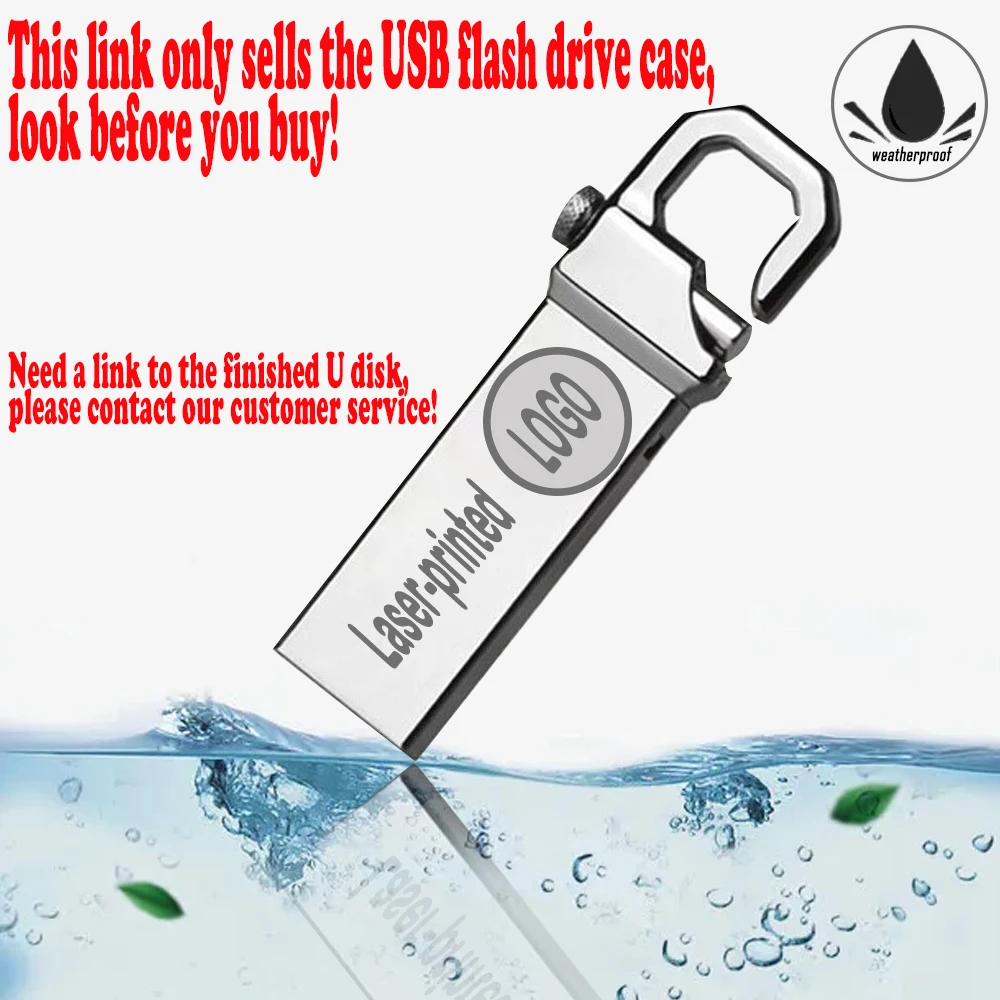 Warren King USB flash drive case USB flash drive case without chip Factory direct sales Metal U disk case