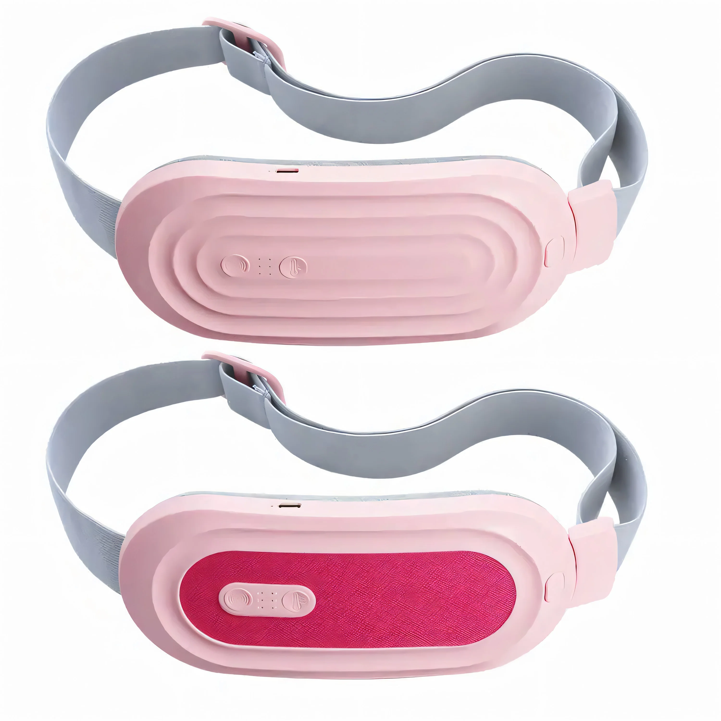 High Quality Digital Display Cordless Menstrual Heating Pad Fast Heating Massage Period Waist Wrap Belt Women