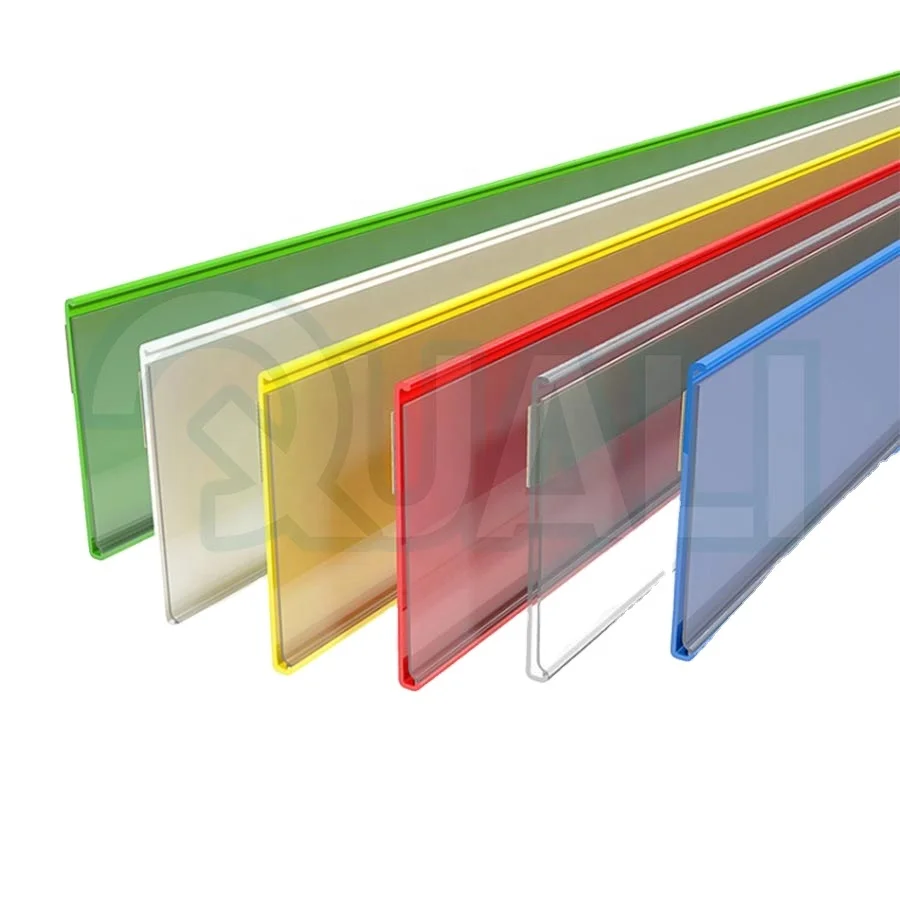 Quali DBR39 Data Strips With Tape Price Strip Adhesive Transparent