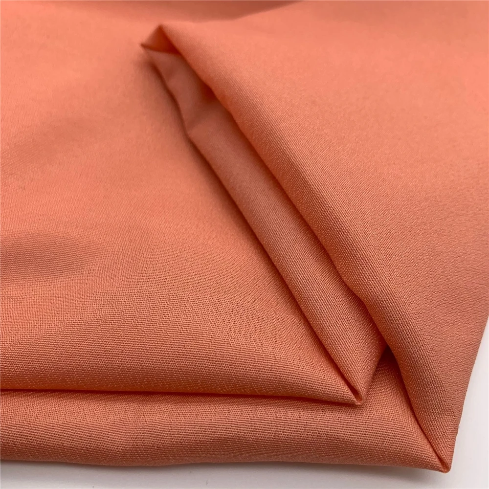 High quality polyester heavy silk spandex chiffon Fabric with pendant feeling for blouse shirt dress haute couture