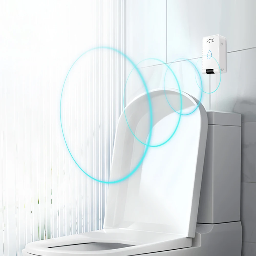 RSTO Touchless Toilet Flush Kit Transform Into A Smart Toilet Automatic Flush Toilet