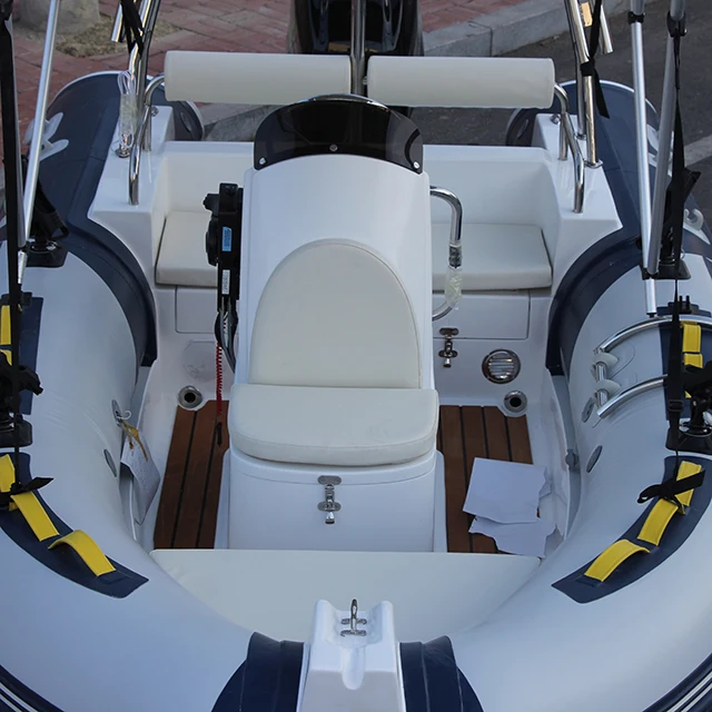 ZhenBo Heavy-duty 430 Marine High-Speed Rescue Inflatable Rib Boat