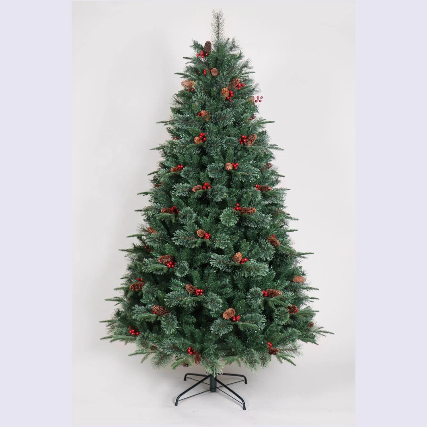 4ft-8ft высококачественные рождественские украшения-старые украшения для дома искусственные светодиодные Рождественские елки большие рождественские украшения