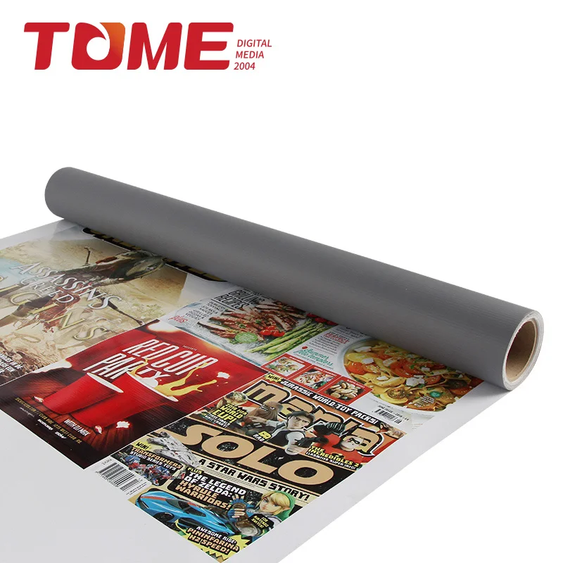 large format material 13oz 440gsm mesh flex banner for advertising digital printing pvc