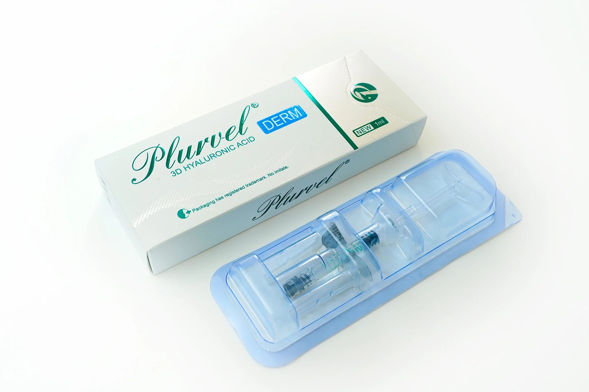 PLURVEL oem supported 1ml 2ml Fillers Injection Lip Face Hyaluronic Acid Gel / hyaluronic acid filling lips aesthetics