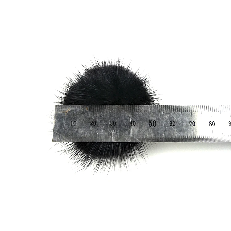 DIY accessories Factory 2 CM 3 CM 4 CM real Mink Fur Pom Poms Ball Accessories Pompom DIY Craft