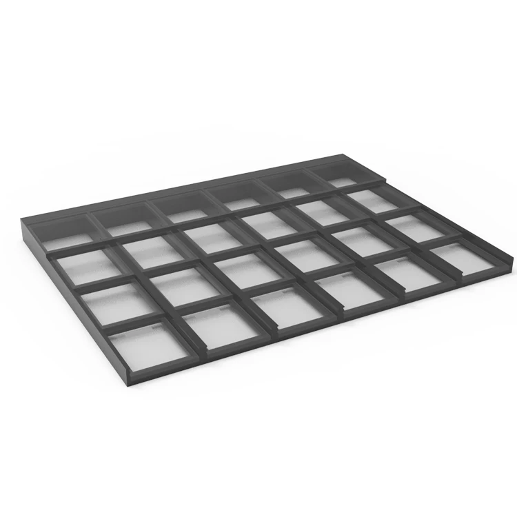 The special price Wind and rain induction Sliding folding skylight folding motorized roof skylight