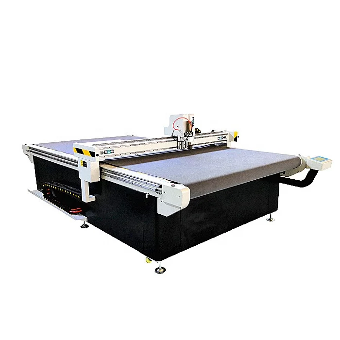 CNC Oscillating Knife Flatbed Cutting Machine for Foam Fabric