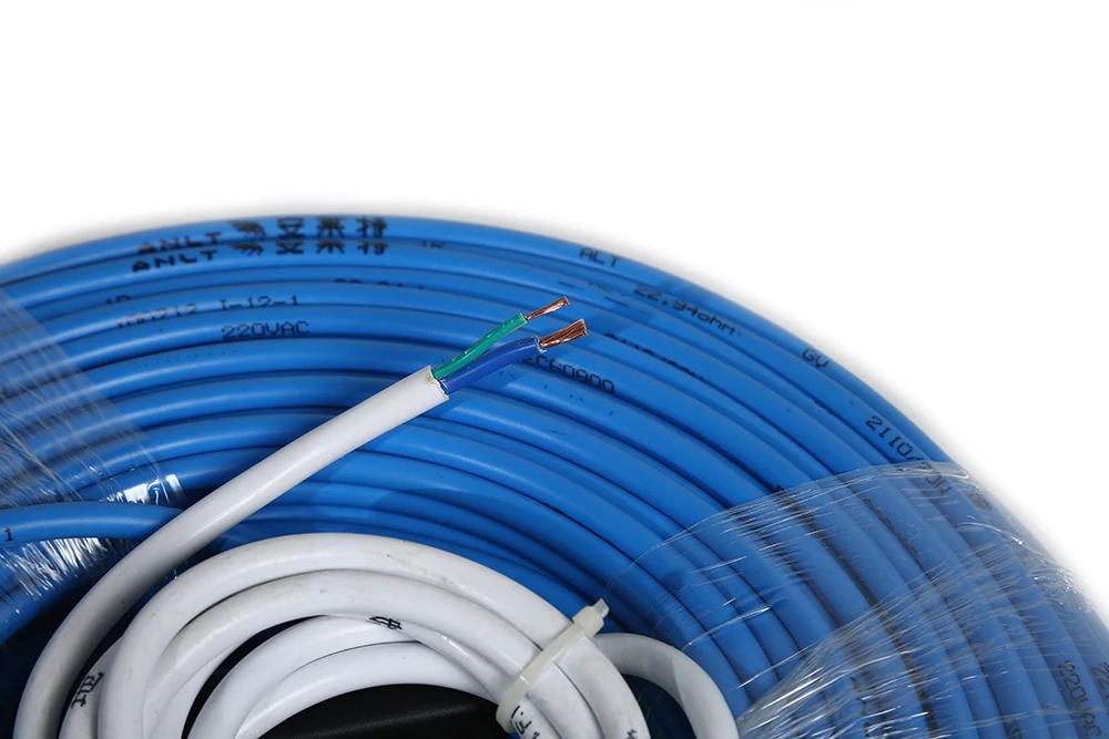 120V Roof Gutter Snow Deicing Cable Floor Heating Parts for Freeze Protection Ice Melting on Roofs