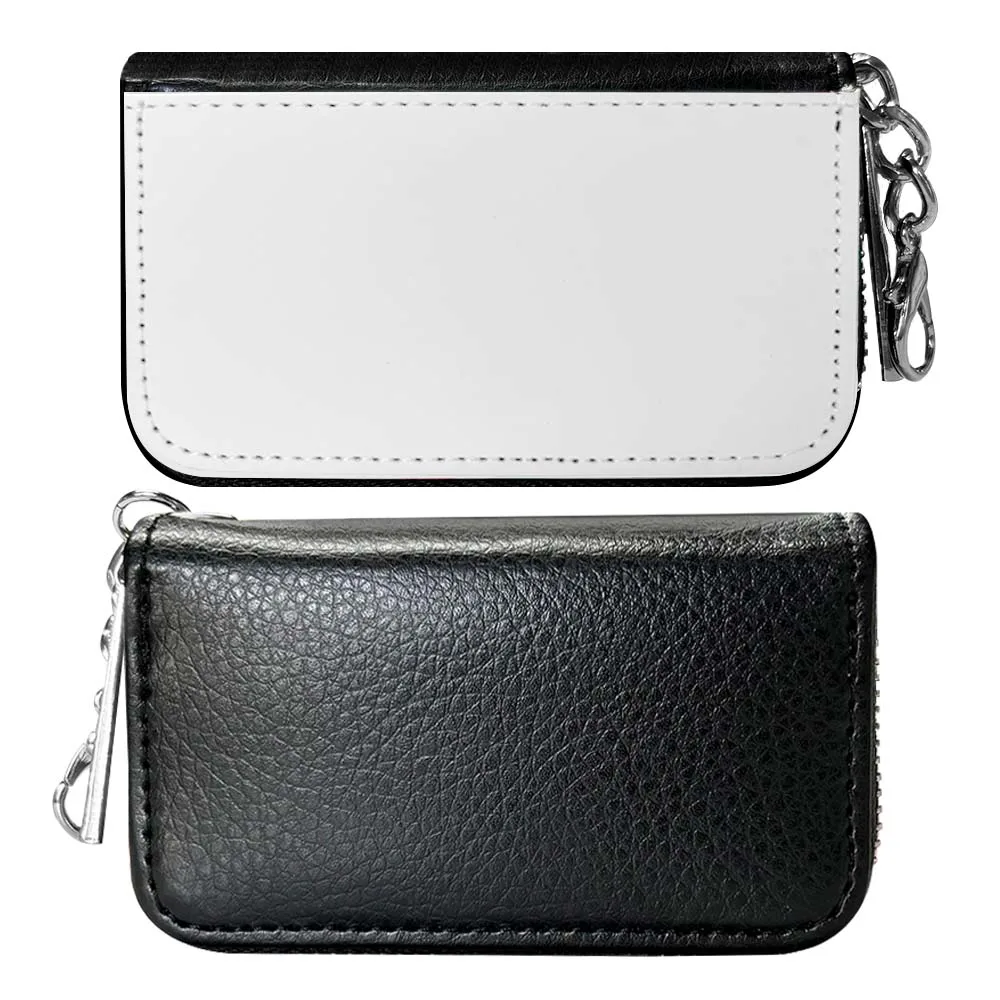 DIY Blank Sublimation Car Key Case Personality Heat Transfer PU Leather Key Bag