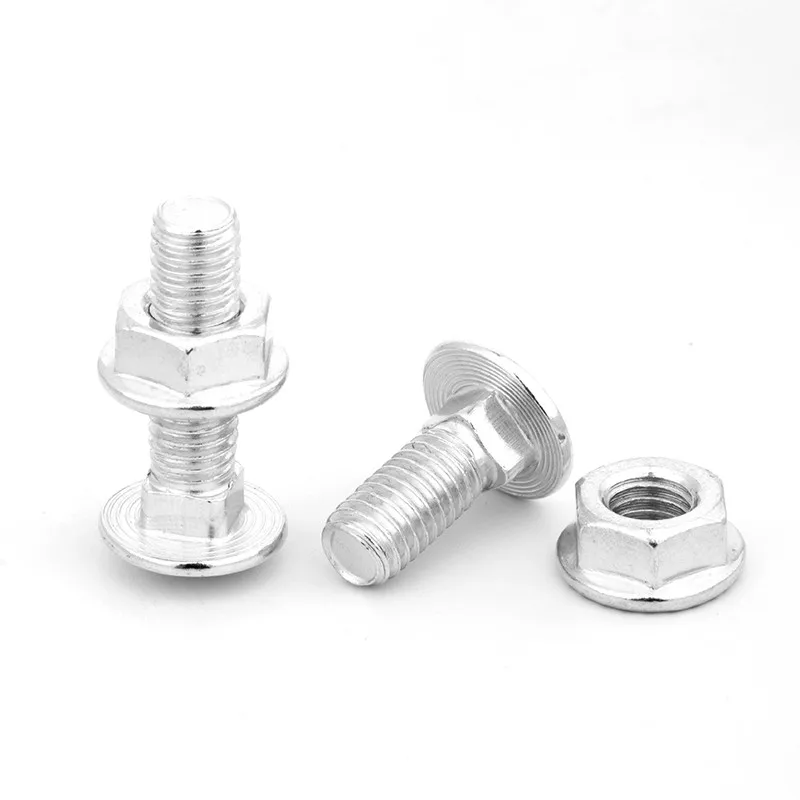 Carriage Bolts Din603 Truss Round Head Square Neck Carriage Screw Coach Bolt and nuts carriage bolt and flange nut