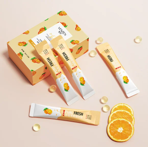 fruit flavour Mint refreshing fresh oral care teeth cleaning care disposable mouthwash portable mouthwash