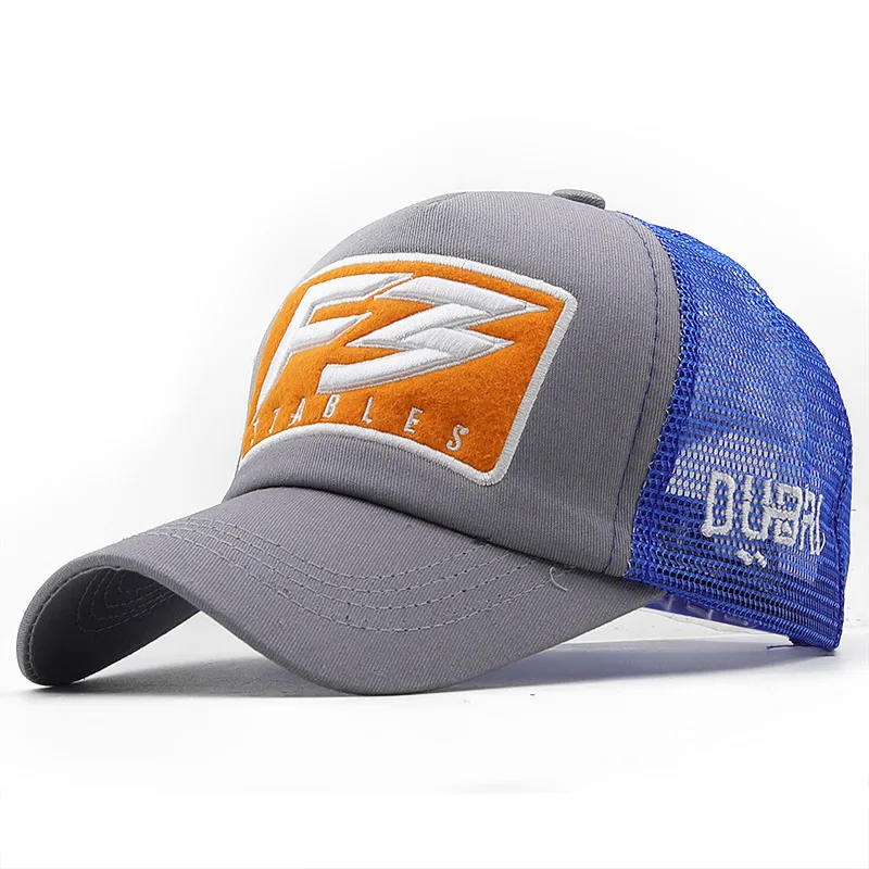Summer F3 Baseball Cap For Men Mesh Women Snapback Bone Casquette Brand Casual Gorras Adjustable Cotton 5-Panel Trucker Hat