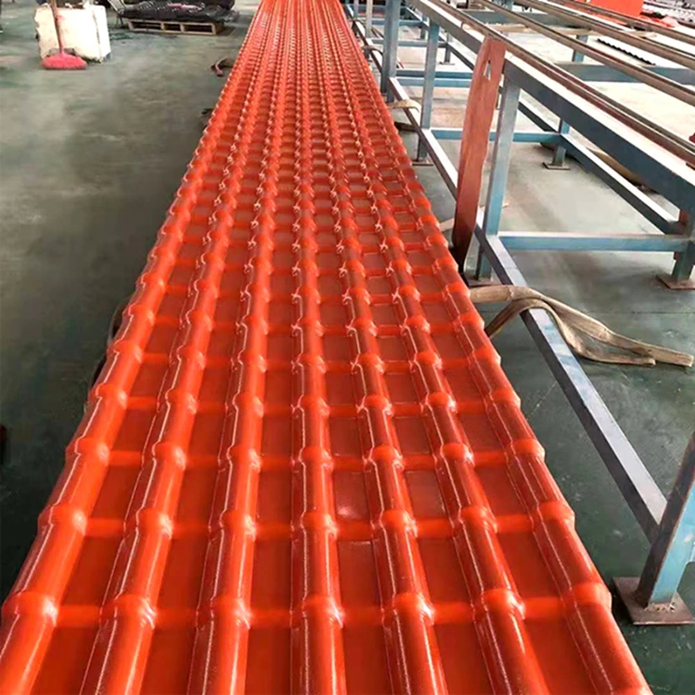 Factory Directly Supply diy Resistance Plastic PVC ASA roof tile for roof sheet prices in nepal