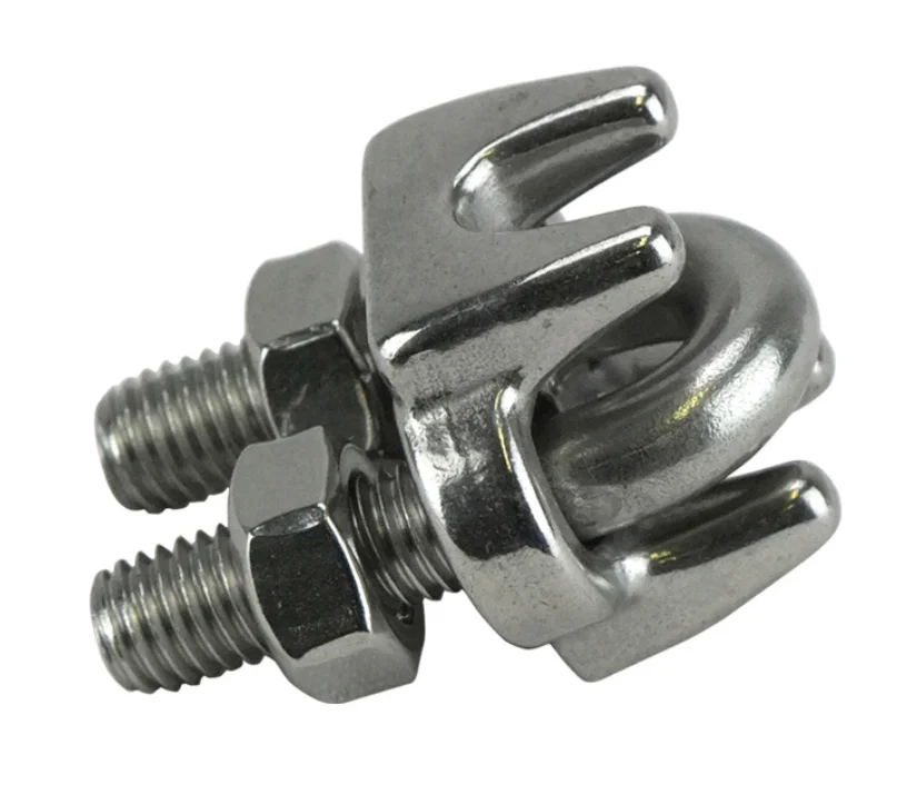 Low Price Stainless steel 304 316 Din 741 Wire Rope Clips