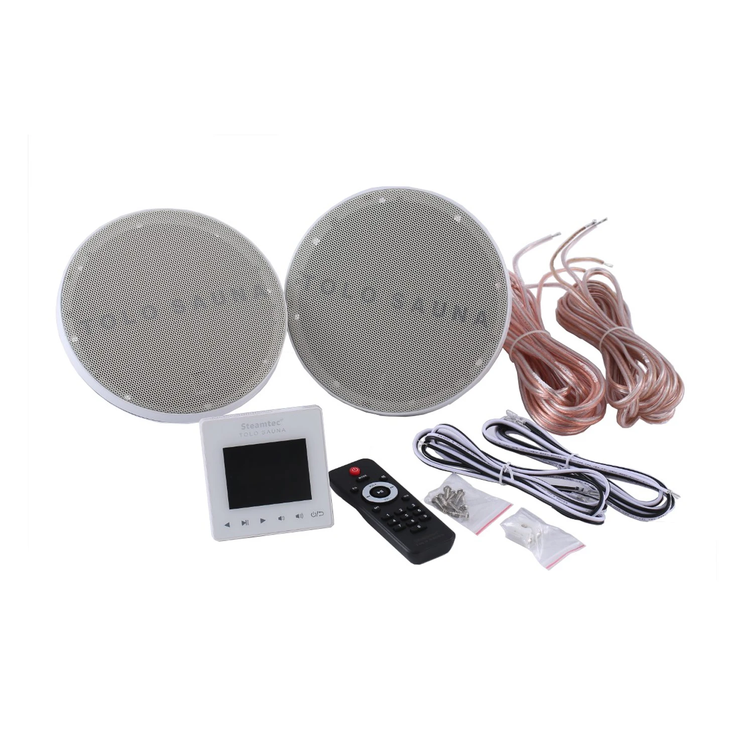Steamtec Blue Tooth Music System For Steam Room Support Usb Sd Card And Fm Waterproof With Independent Controller Sauna Bath Kit