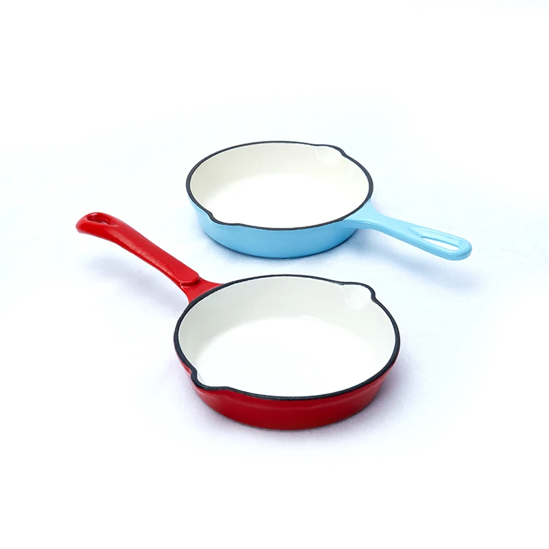 Private Label Homeware Kitchenware Nordic Ceramic Enamel Cast Iron Pots And Pans Cookware Sets Cooking