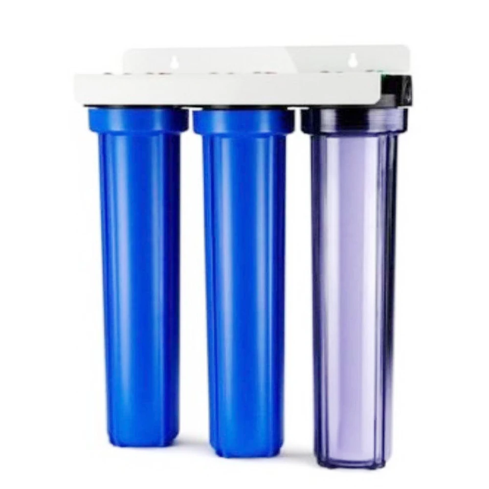 Whole House RO 20inch transparent clear water filter housing use 20X2.5inch filter -20BB201