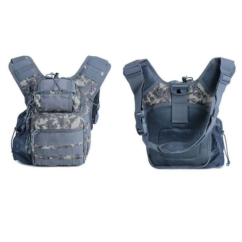 Tactical Waterproof Camera Shoulder Sling Bag Hiking Messenger Sport Chest Bag