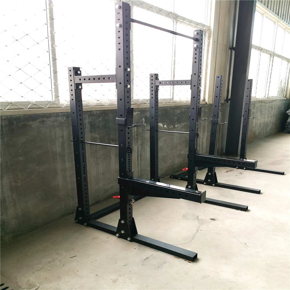 Gym Fitness Multi Function Station Pull Up Cross Fit Racks Standing Rig With Pull Up Bar And Squat Rack