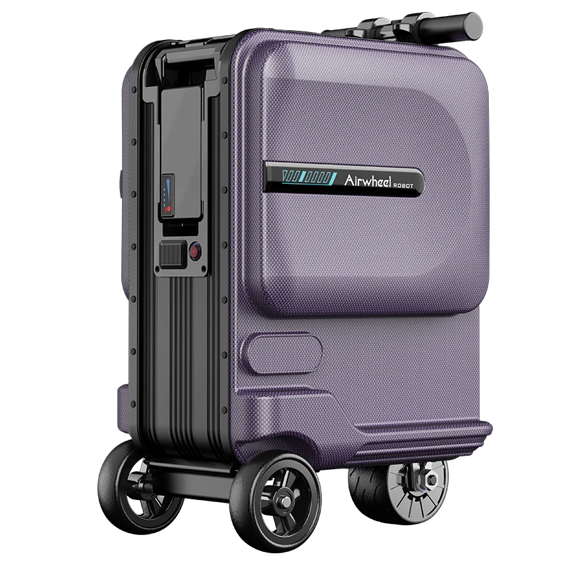 Airwheel SE3MiniT 20 smart scooter luggage fashionable sleek transportation rechargeable battery travelling bags luggage trolley