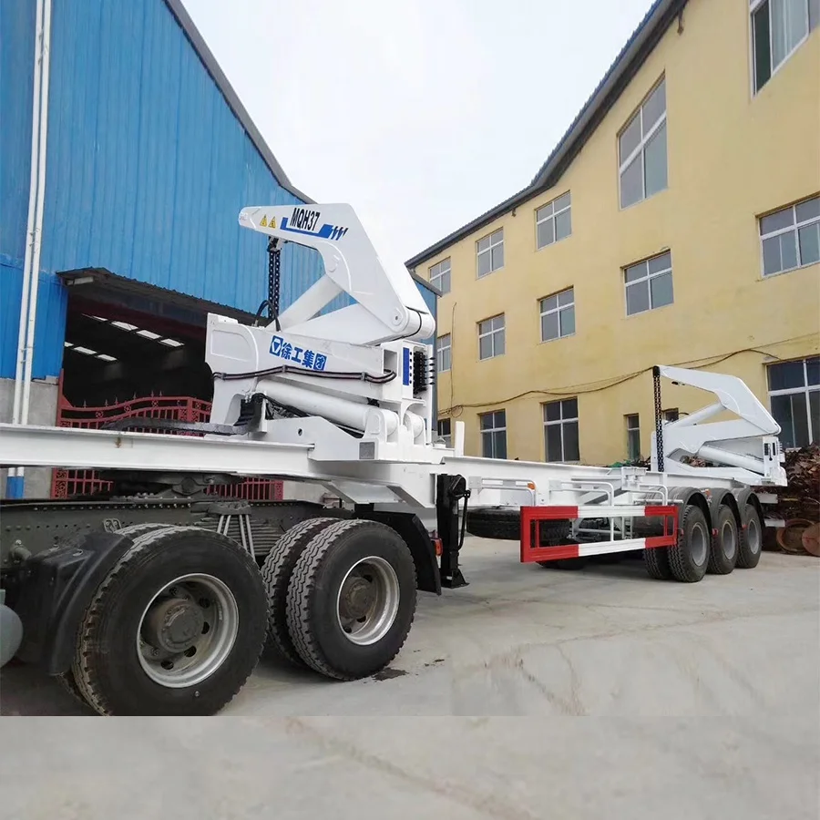 loading container for port work container side lifter PNG standard