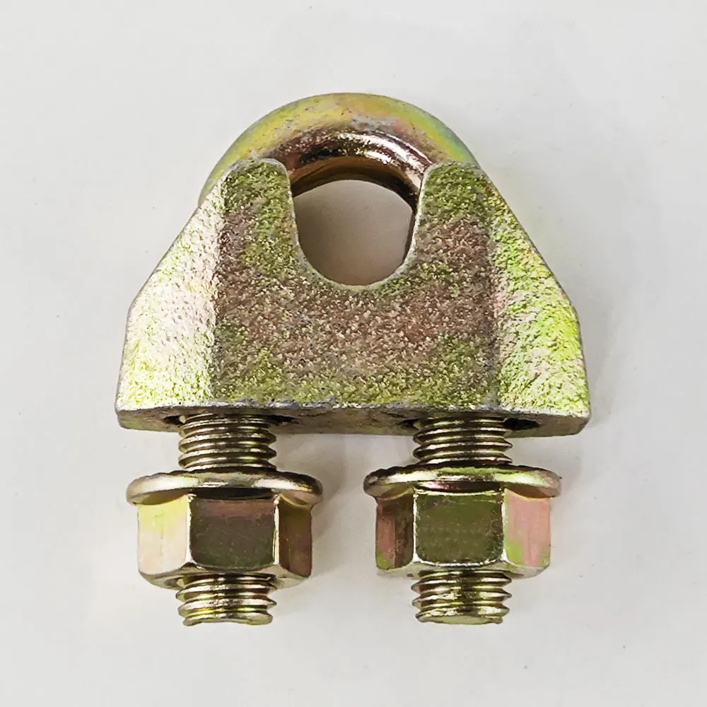 Drop Forged Galvanized DIN 1142 Wire Rope Clips for Lifting