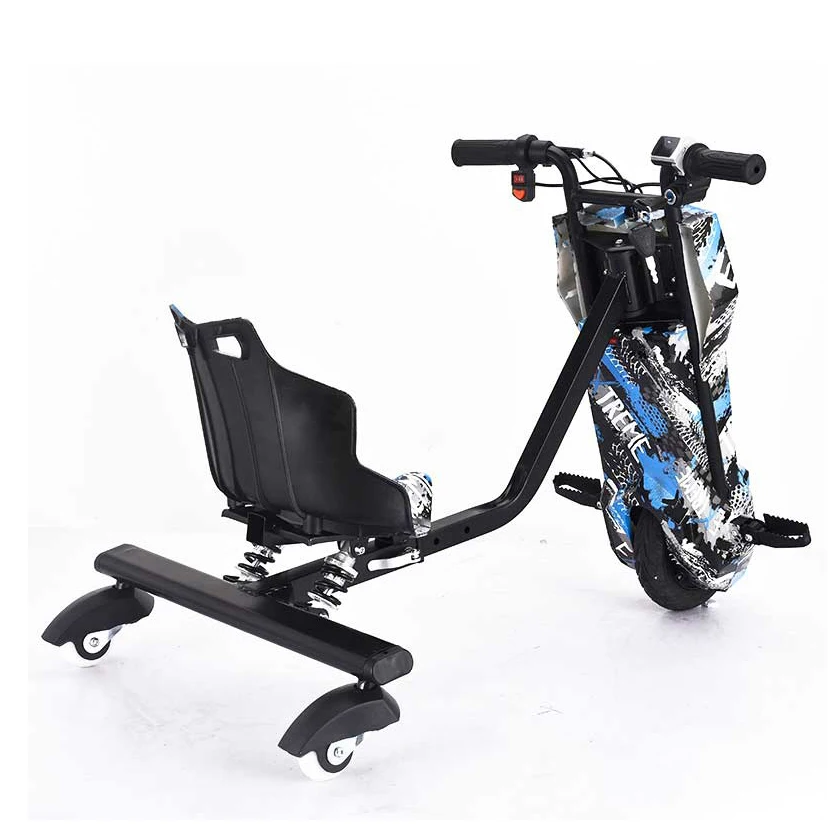 2023 wholesale 3 wheels electric mini trike motorcycle drift scooter drift kart trike For Kids And Adults scooter