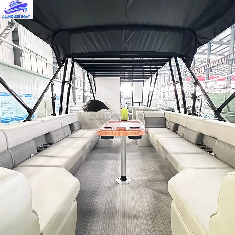 2024 Industry-Leading Double Decker High Quality Electric Boat with Good Properties and Bar For Sale