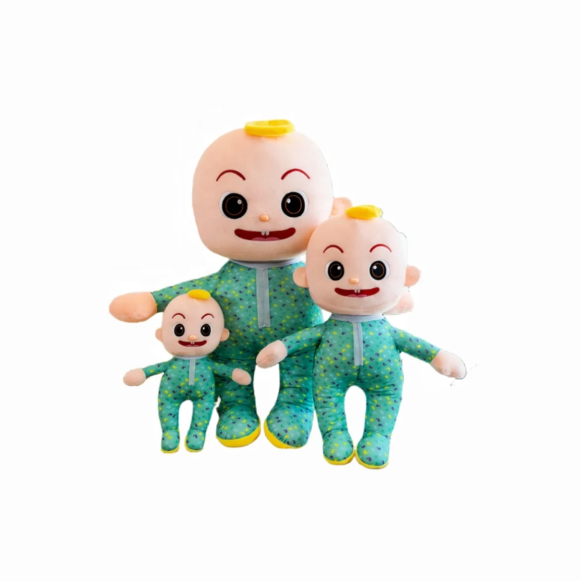 Baby jojo family doll baby bus cartoon doll children comfort plush toys