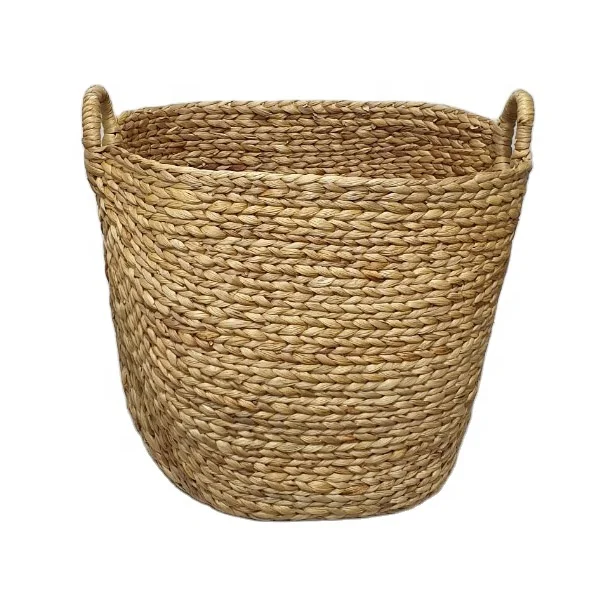 Vietnam manufacture wholesale handicraft Water hyacinth picnic basket Vietnam High Quality Export Standard