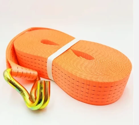 China Factory heavy cargo belt wholesale Ratchet tie down or Straps length customized 3m- 12M