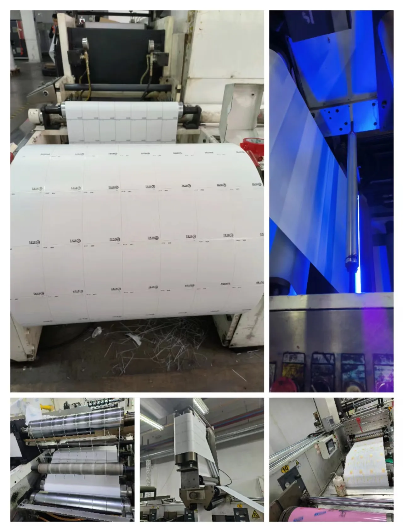 USA Popular TOP/ECO Direct Thermal Label BPA FREE Adhesive Jumbo Roll Paper 13inch/15.75inch