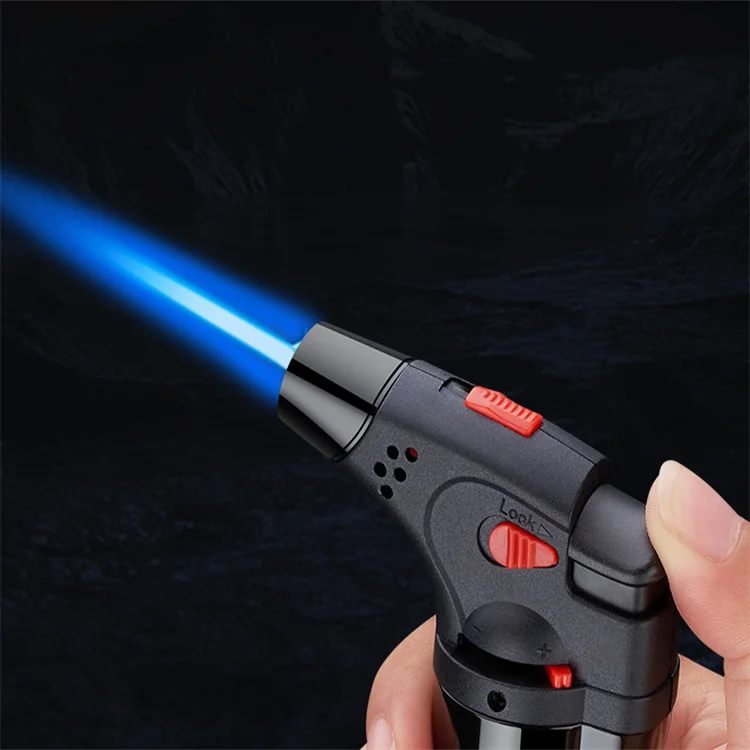 Muti-purpose electronic wholesale cigar jet torch lighter with lock