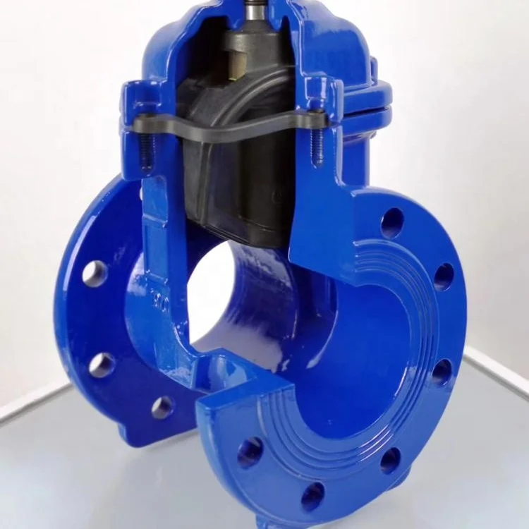 Series AWWA C509 NRS Resilient Seat cast iron 4 inch water gate valve handwheel