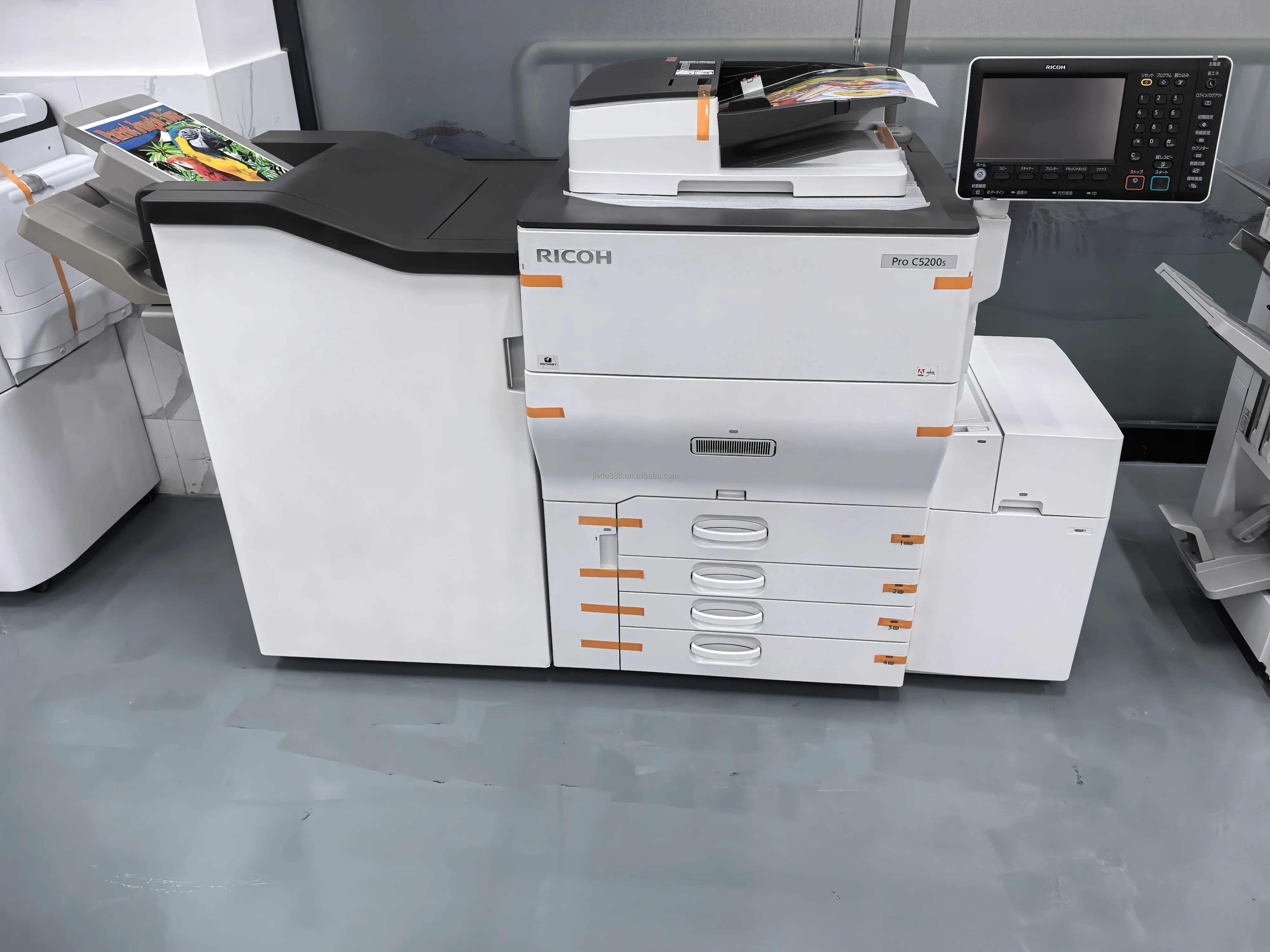 Для Ricoh качественная производительная копировальная машина C5200 Color A3 оригинальная официальная репродукция высокого принтера фотокопировальная