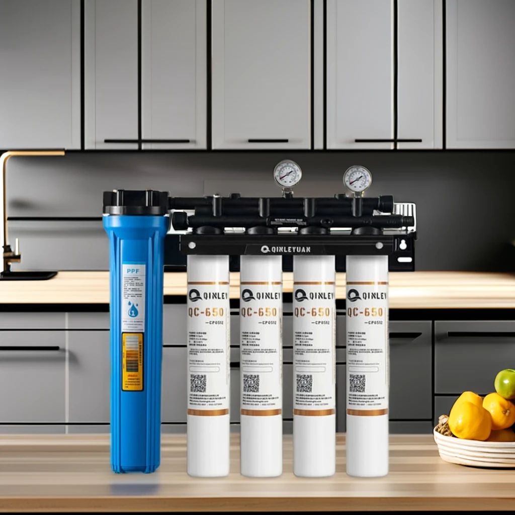 Cheaper Price Whole House 3 Stages Water Filter Machine Water Treatment Purifier Equipment for house
