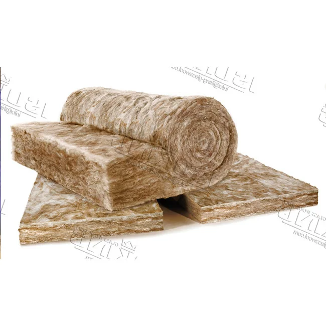 Wholesale Thermal Insulation Underfloor Eco Brown Glass Wool Insulation Rolls