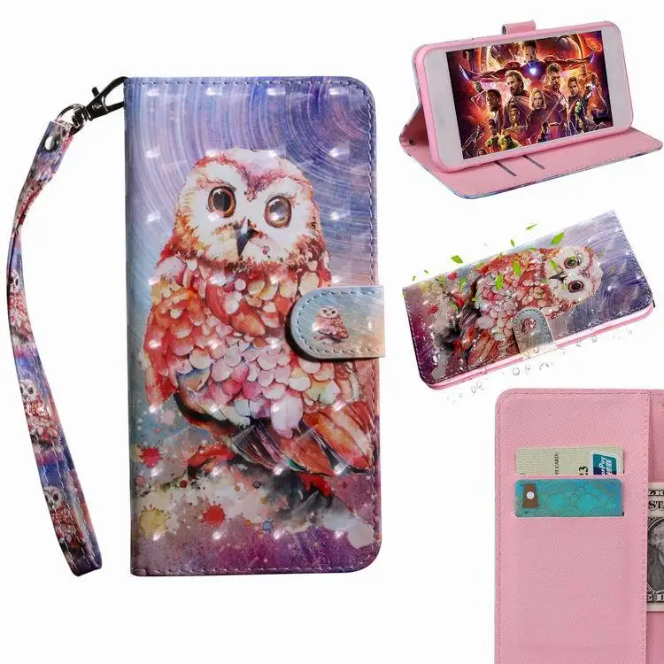 For P30/pro Animal 3D Effect Painted Cover P20 P20lite P20pro Revealed Mobile Shell
