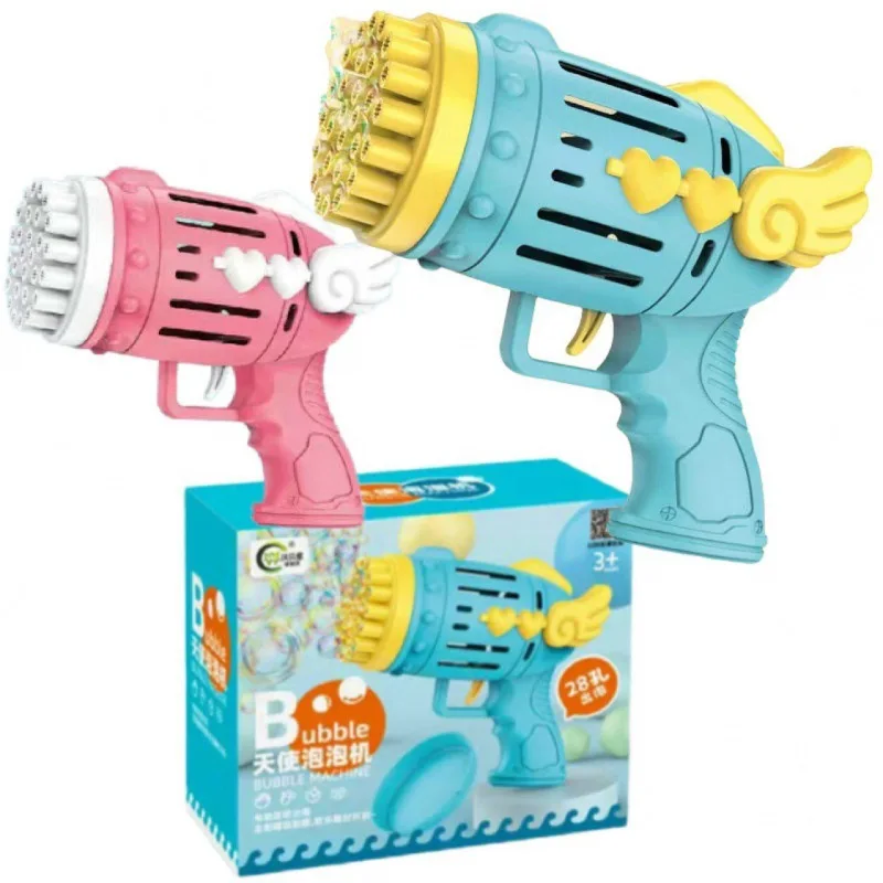 Factory Direct Sell Blow The Toy Girl Lamp Soap Bubble Machine Blowing Bubbles